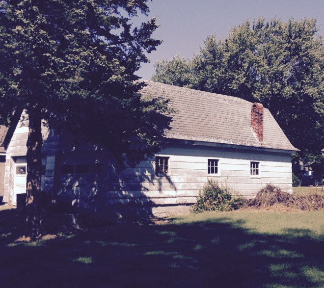 Well over sixty, Dad built a barn by himself ...