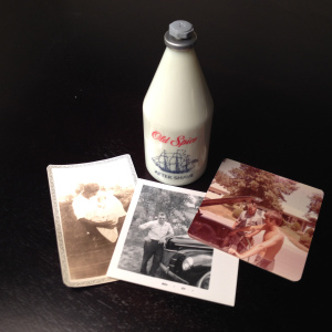 Dad's last bottle of Old Spice