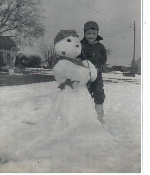 Me with a snow-woman