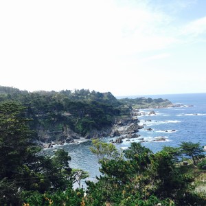 California coast from Carmel Highlands