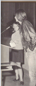 Tom Nicholas addresses the MHS Class of 1970 class meeting